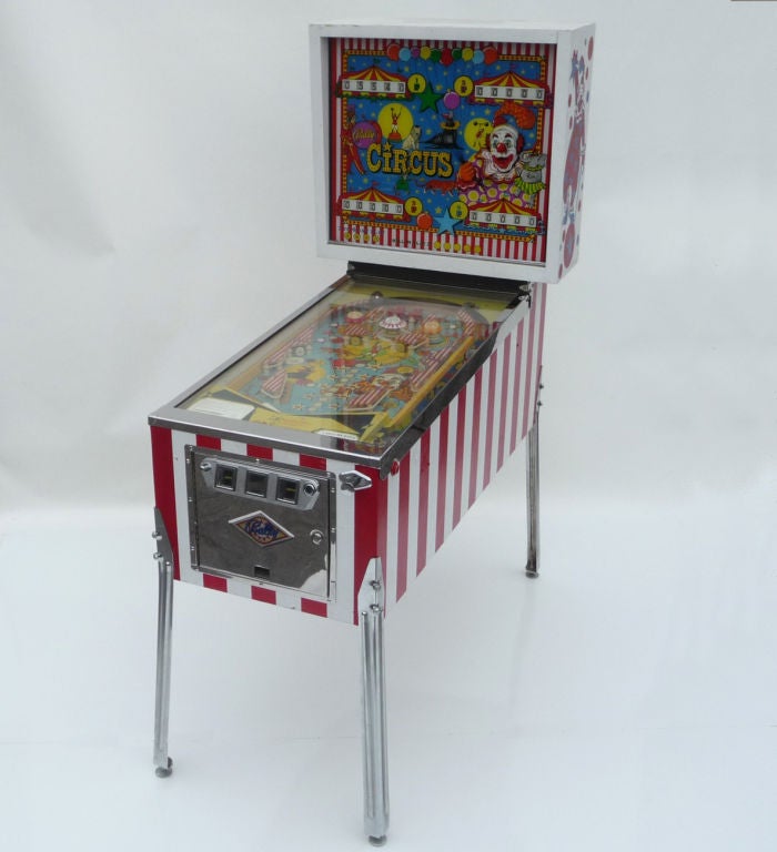 bally circus pinball machine