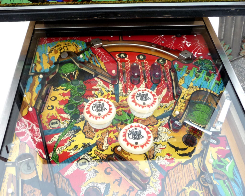 gorgar pinball machine for sale