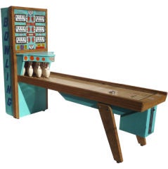 Vintage United's Line Up Shuffle Alley Arcade Bowling Game