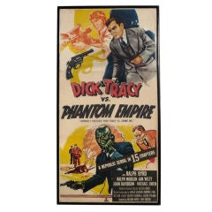 Dick Tracy Two Sheet Framed Movie Poster