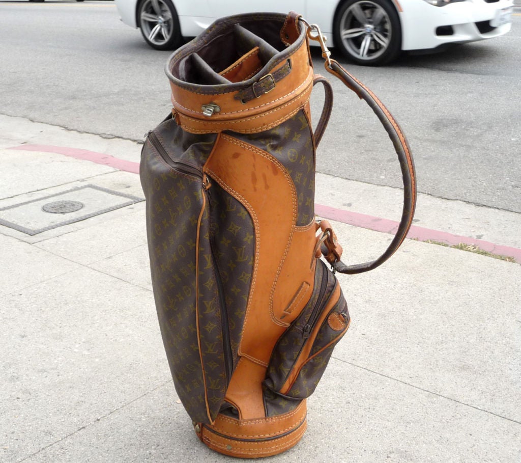 Late 20th Century Louis Vuitton  Golf Bag with Accessories