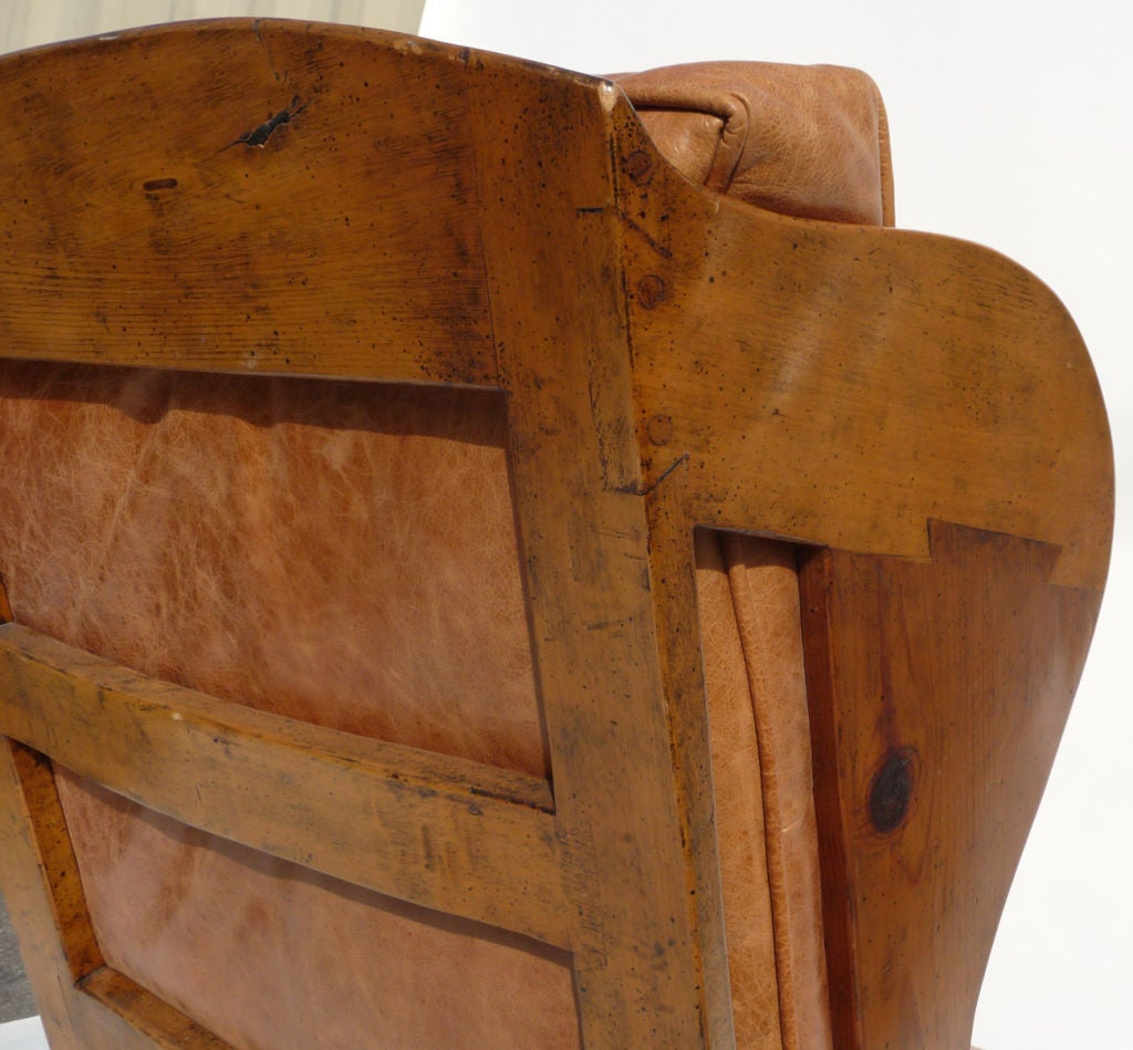 Wing Back Armchair by Actor George Montgomery 1
