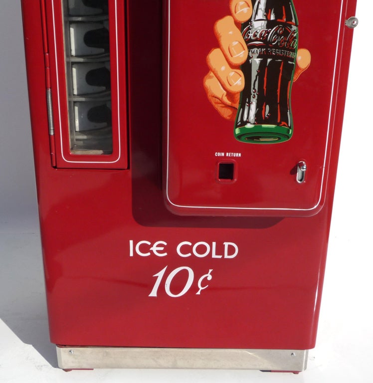 coca cola cavalier machine
