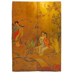 Painted Chinese Panels with Hollywood Pedigree