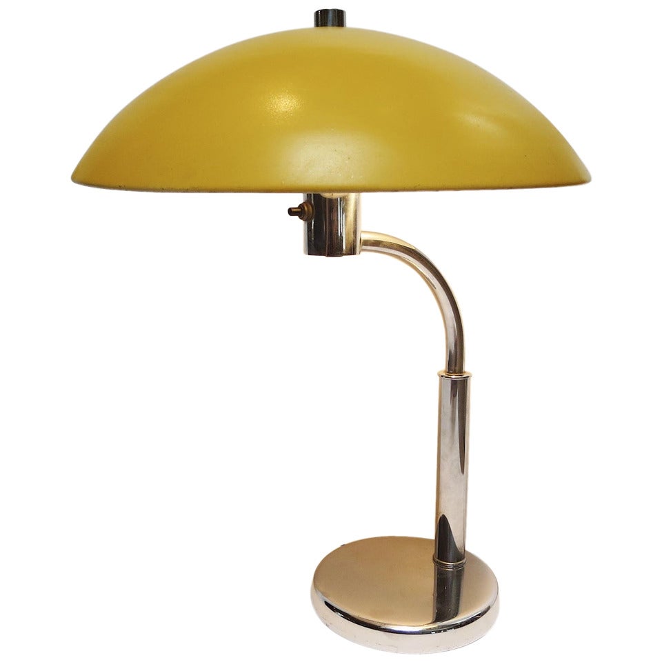 Early Rare Table Lamp by Walter Von Nessen