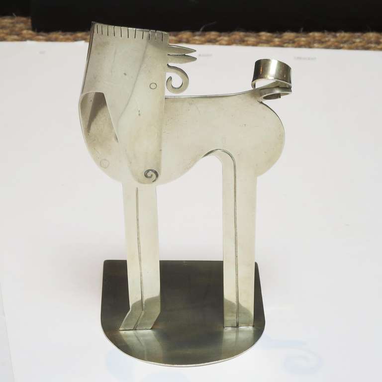 Art Deco Horse Bookends by Franz Hagenauer In Good Condition In North Hollywood, CA