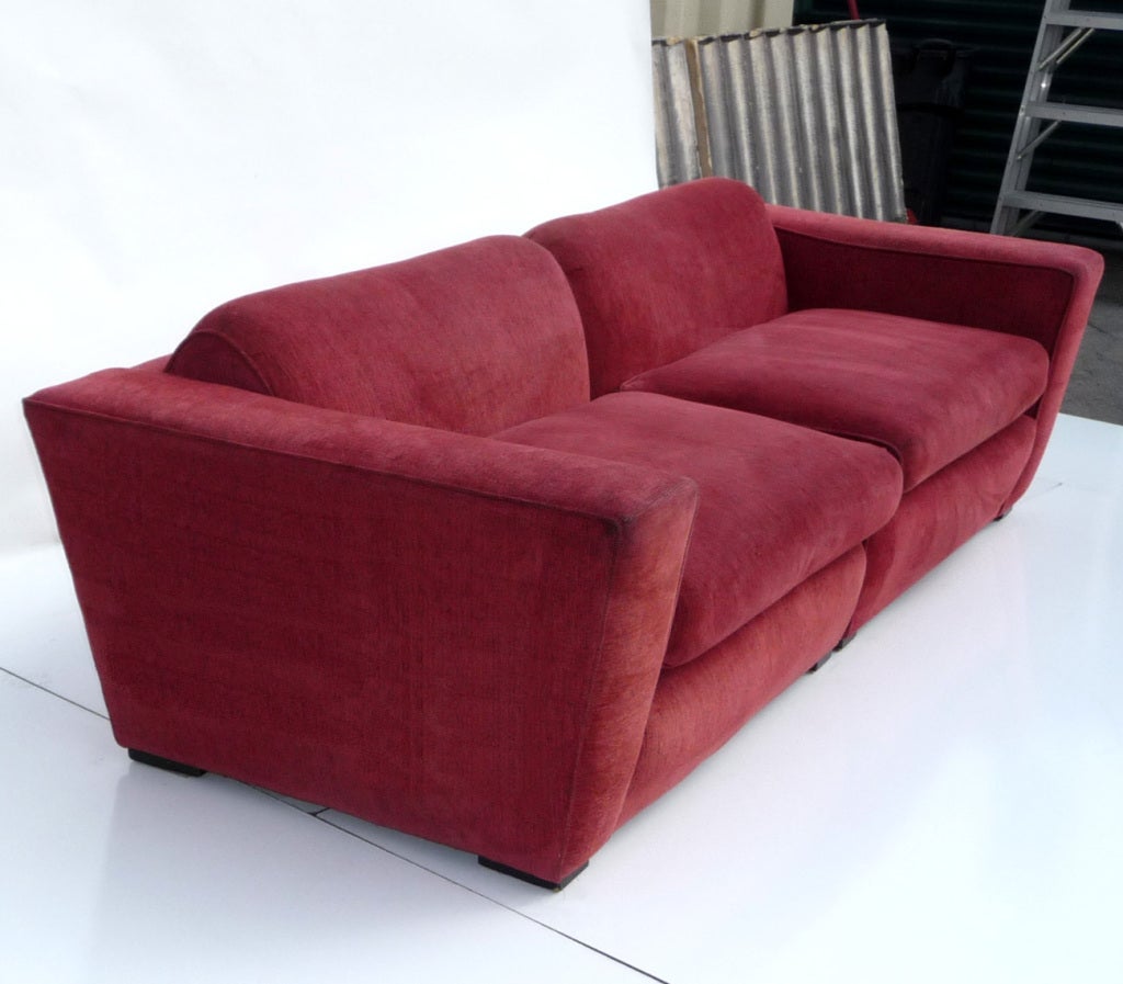 Paul Frankl Sectional Sofa in Original Upholstery
