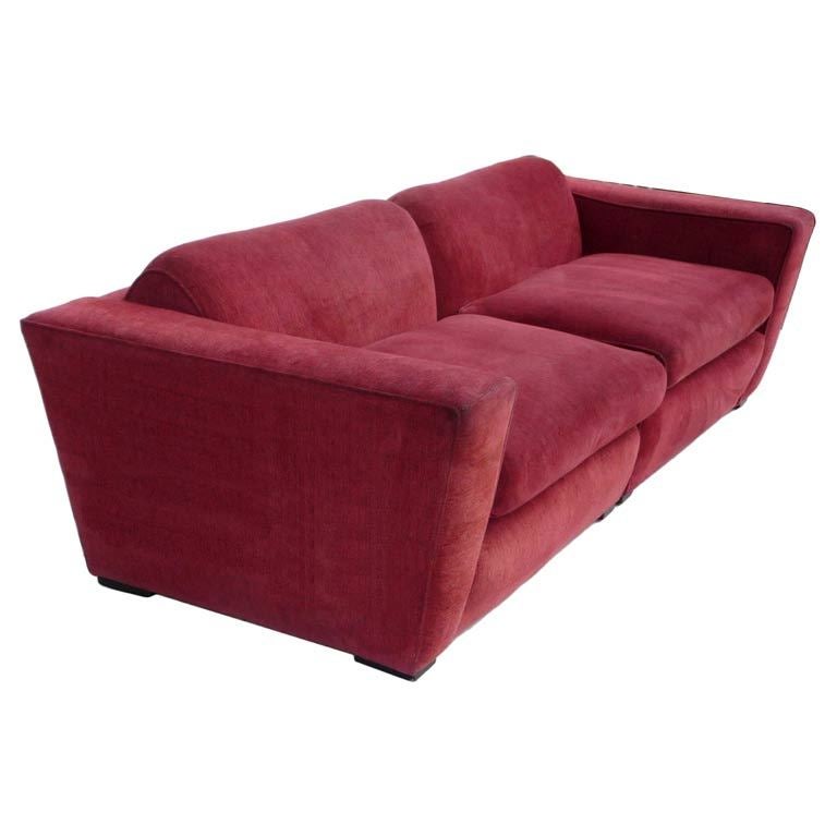 Paul Frankl Sectional Sofa in Original Upholstery
