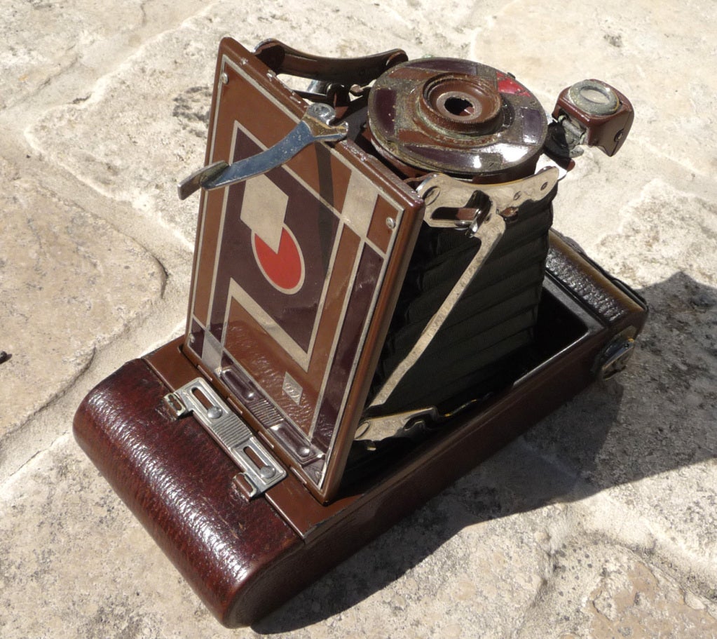 Complete Kodak 1930 Gift Box Camera by Walter Dorwin Teague 1