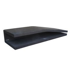 Used Black Terrazzo Concrete Bench by John Pawson 23/100