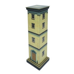 Painted Georgian Style Pedestal by Maitland Smith