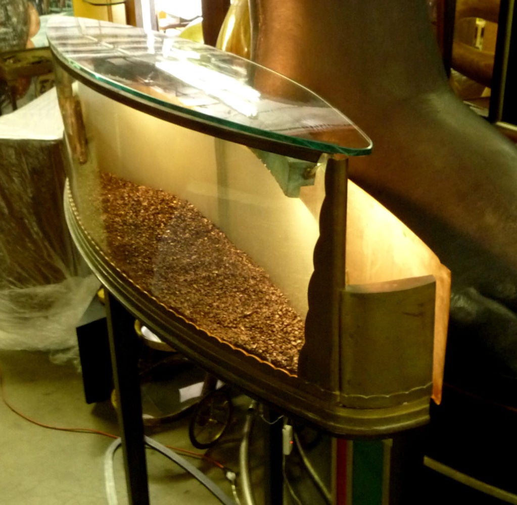 Incredible Art Deco Aquarium and Stand at 1stdibs