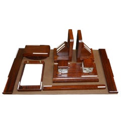 French Art Deco Desk Set