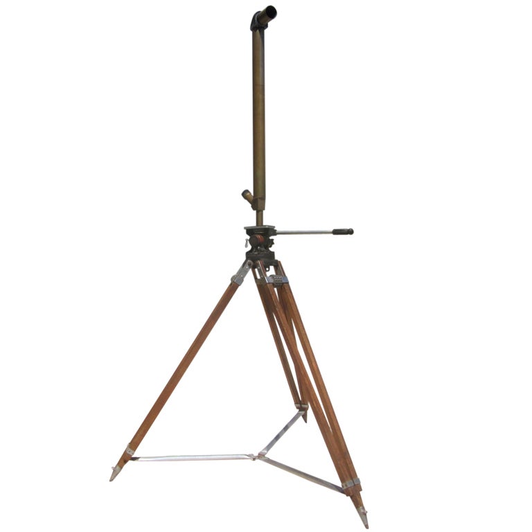 US Military Periscope on Tripod Base For Sale