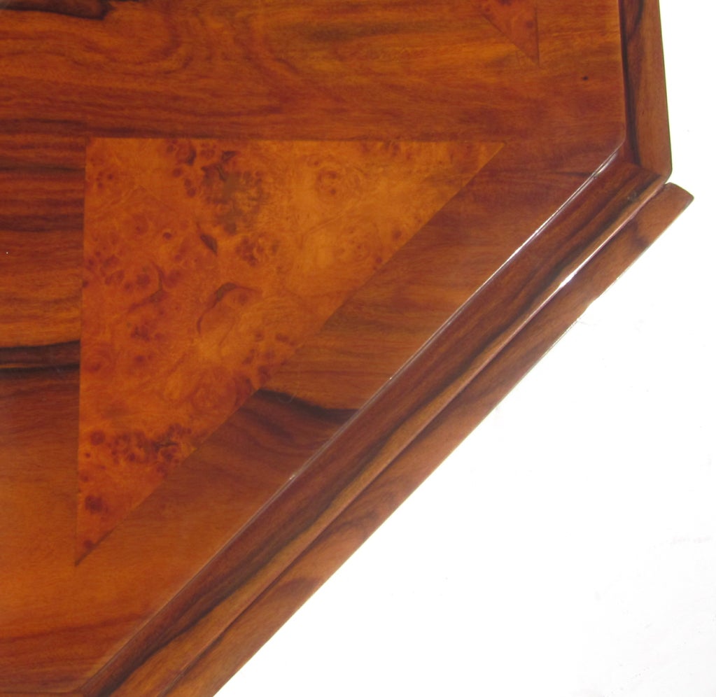 Art Deco Walnut Occasional Table For Sale 1