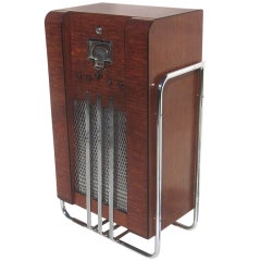 John Vassos Designed RCA Model 9K10 Art Deco Radio