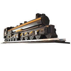 Oversized Locomotive Train Wooden Model