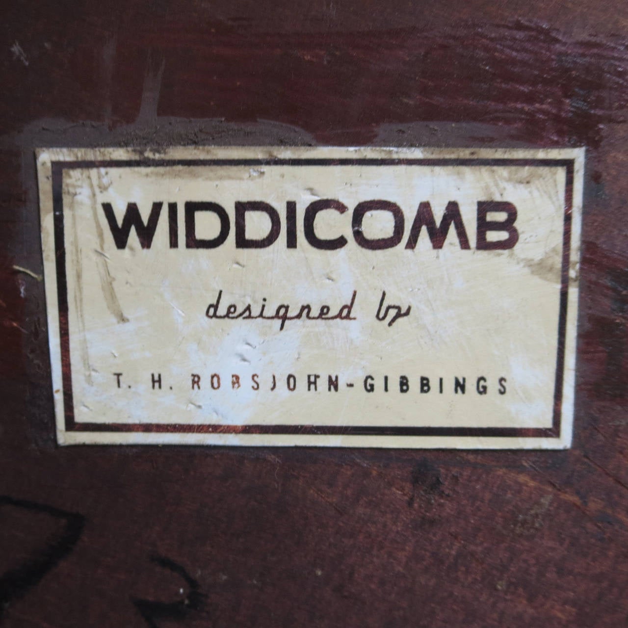 Mid-20th Century Robsjohn Gibbings Magazine Stand for Widdicomb