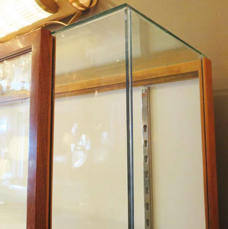 Mid-20th Century Art Deco Display Cabinet - Two Available