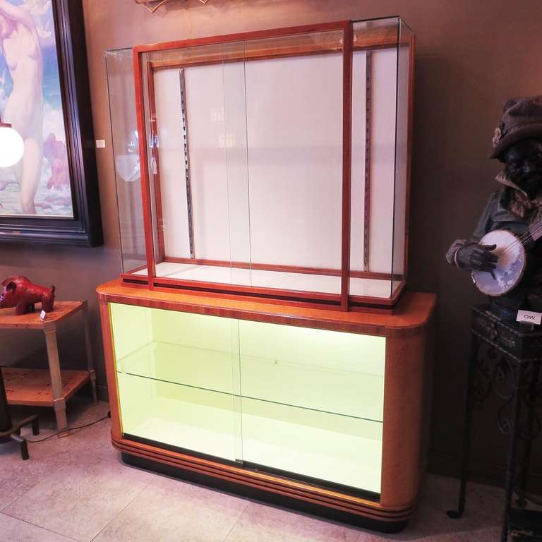 Art Deco Display Cabinet - Two Available 3