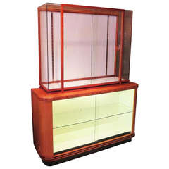 Art Deco Display Cabinet - Two Available
