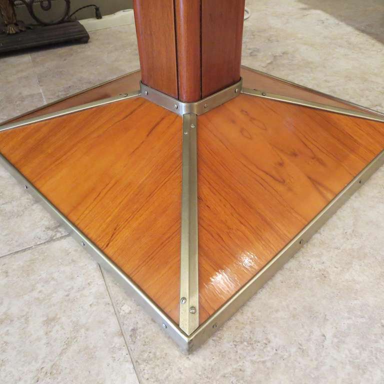 British RMS Queen Mary Ocean Liner Cafe Table