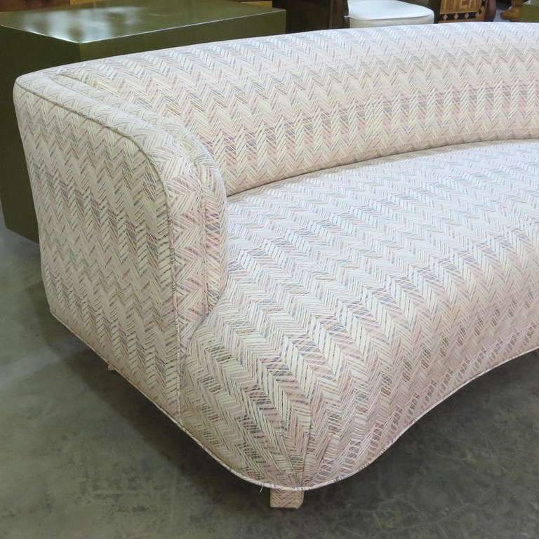 Paul Laszlo Custom Designed Pair of Sofas In Good Condition In North Hollywood, CA