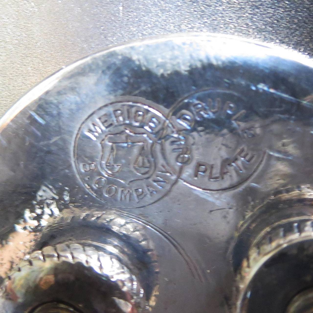 Ultra Charming Silver Nut Bowl by Meriden B. Company at 1stDibs