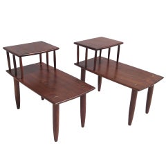 Sam Maloof Walnut End Tables