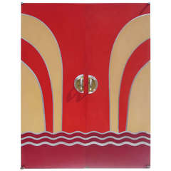 Art Deco Movie Theater Doors