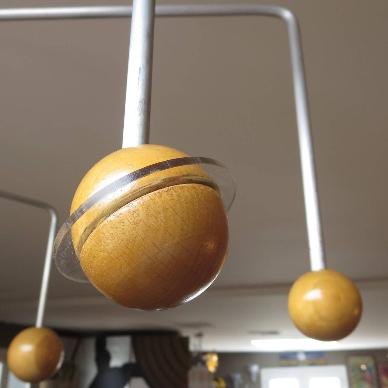 Mid-Century Modern Mid-Century Solar System Ceiling Lamp