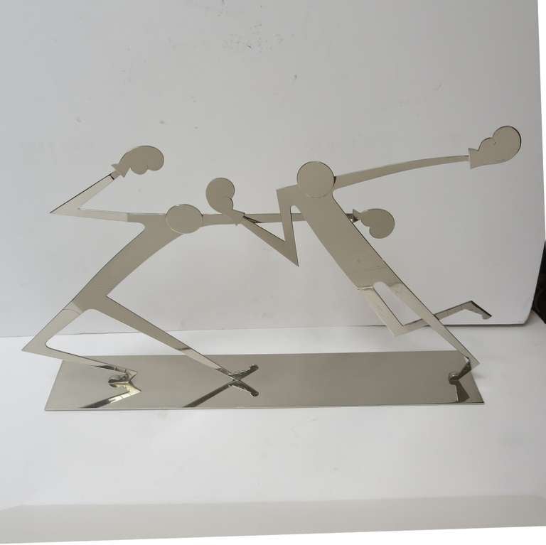 Franz Hagenauer Art Deco Boxers Sculptures