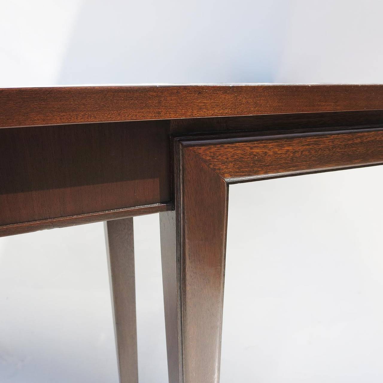 capiz console table