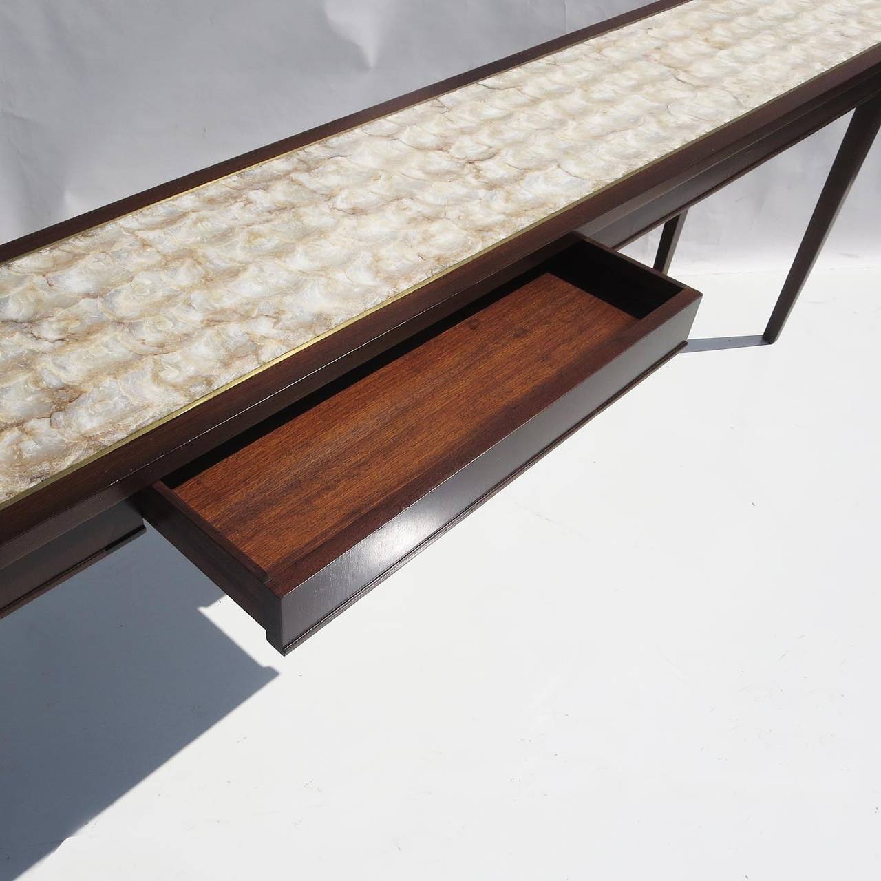 capiz shell console