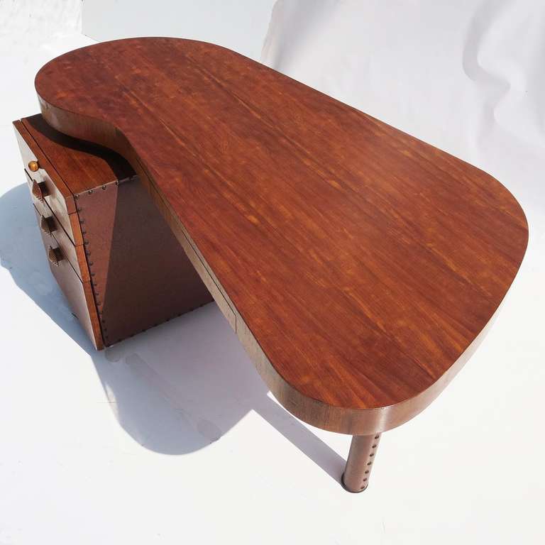 Gilbert Rohde Paldao Art Deco Desk for Herman Miller 2