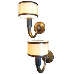 Jean De Merry Art Deco Style Wall Sconce - Two Pairs Available
