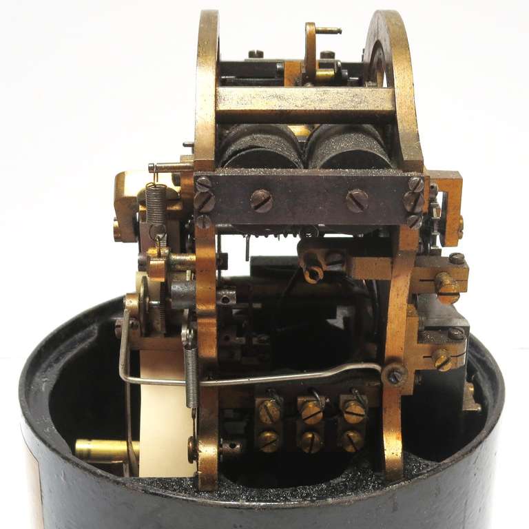 20th Century Wall Street Stock Ticker Machine Designed by Thomas Edison