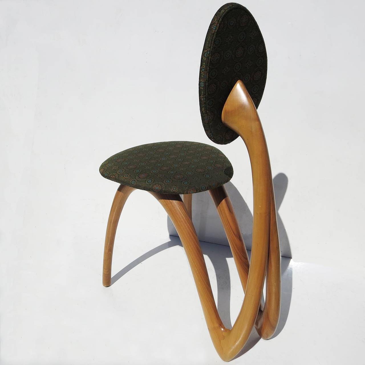 Mid-Century Modern Set of Eight Chairs by Luca and Paolo Giacomuzzi