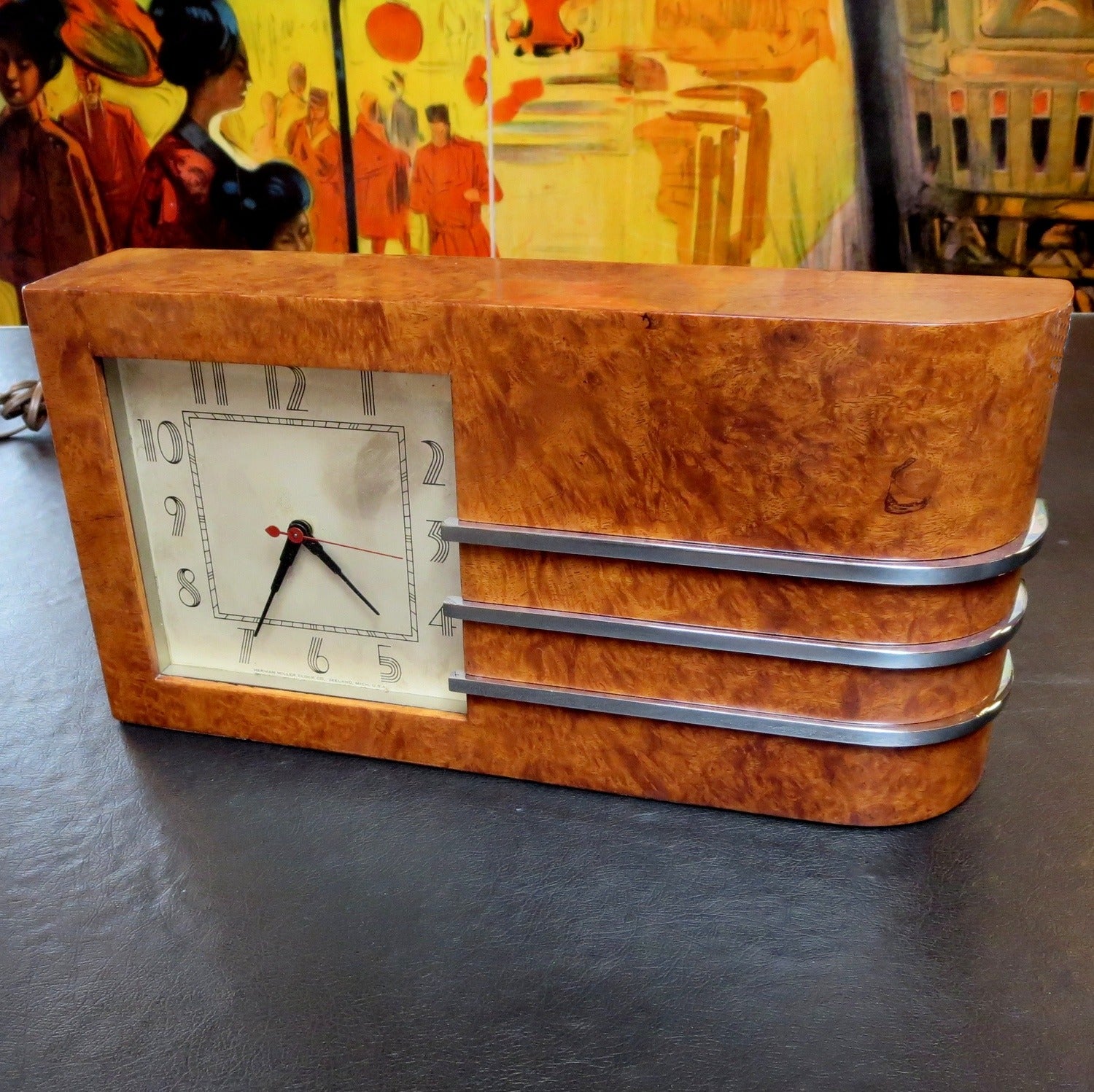 1934 Chicago Worlds Fair Art Deco Clock by Gilbert Rohde