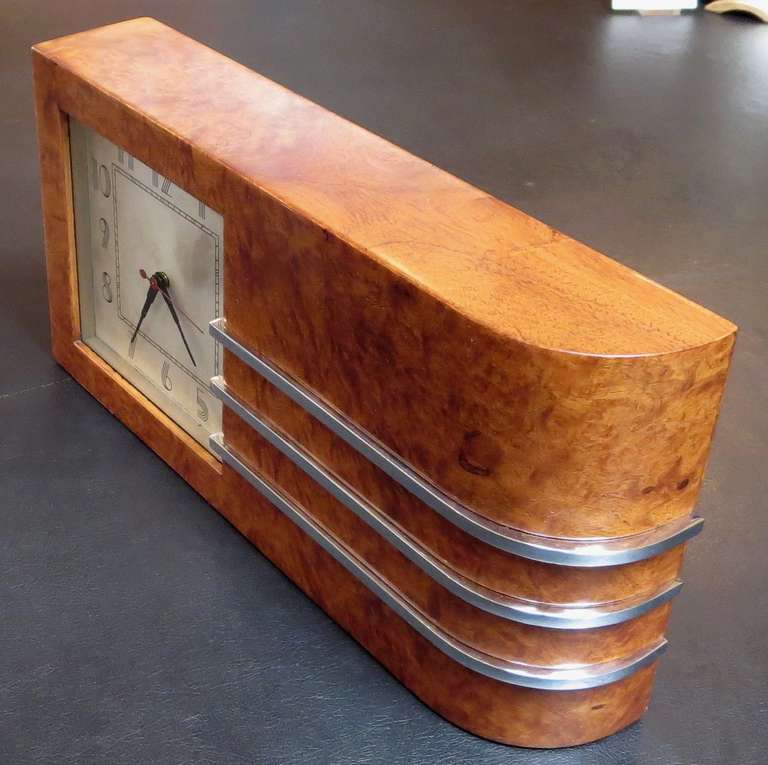 American 1934 Chicago Worlds Fair Art Deco Clock by Gilbert Rohde
