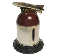 Vintage Art Deco Rocket Cigarette Carousel Dispenser