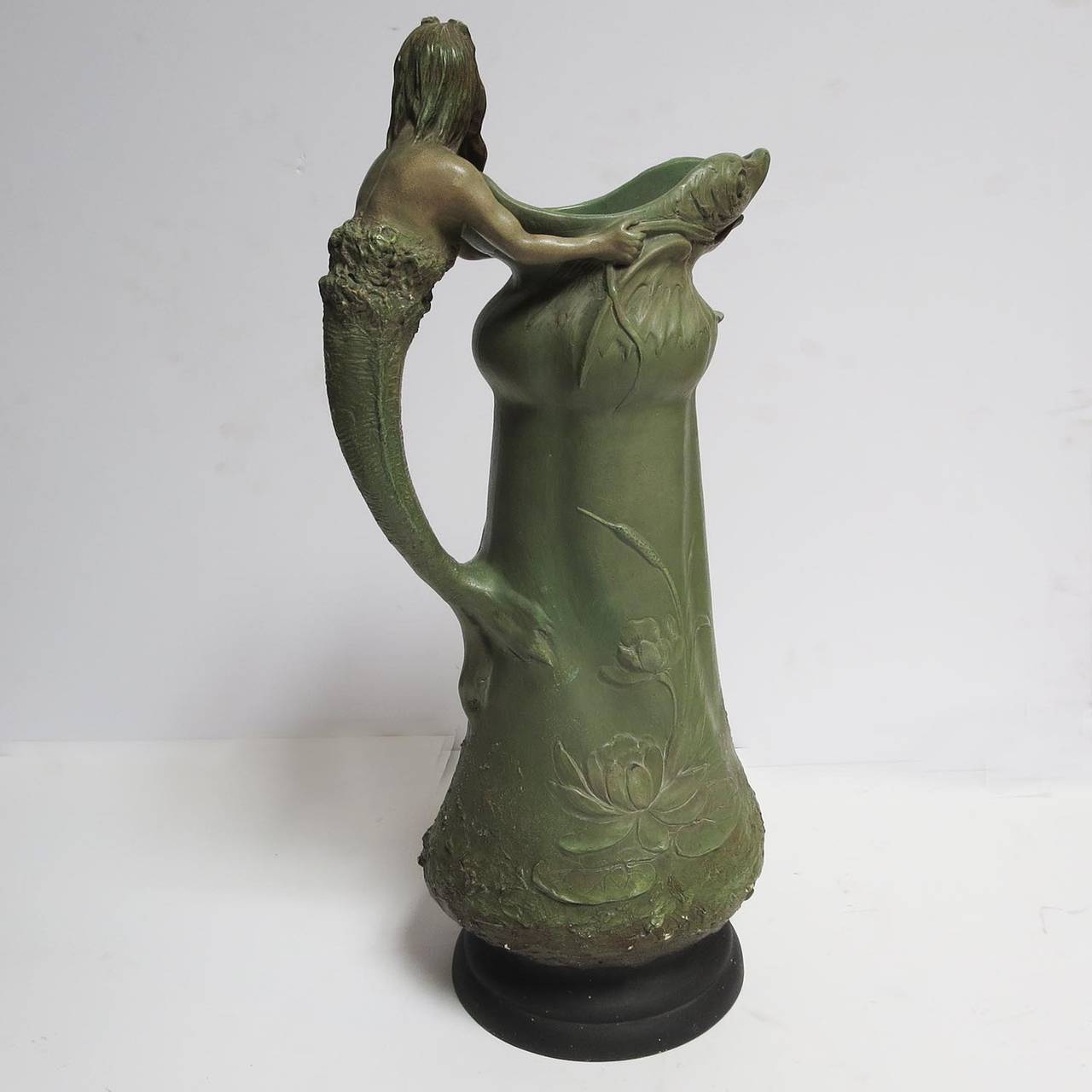 Glazed Art Nouveau Ceramic 