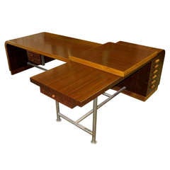 Art Deco Conference Desk from Nevada's Governor