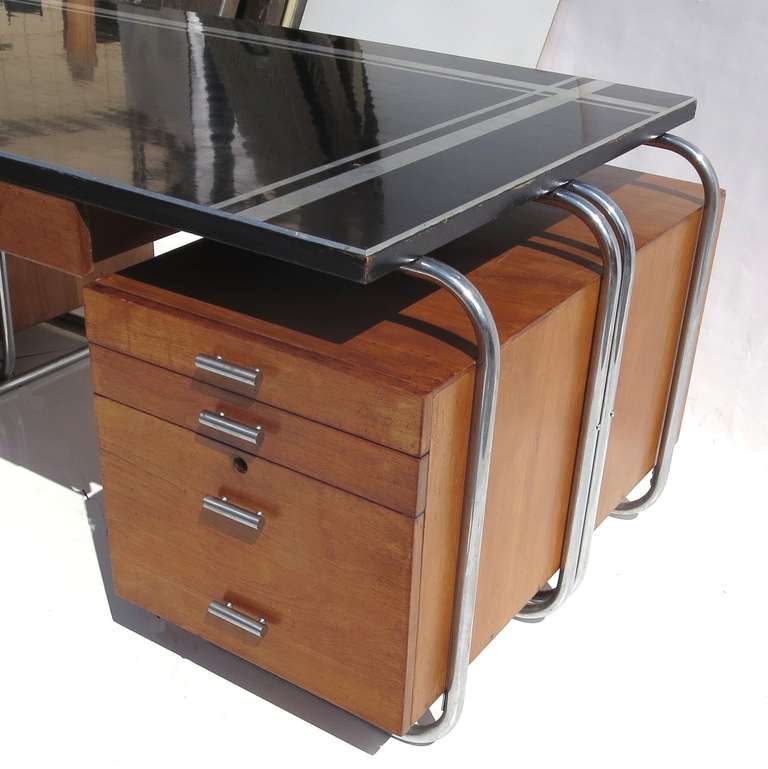 Mid-20th Century Art Deco Desk from New York City Woolworth's
