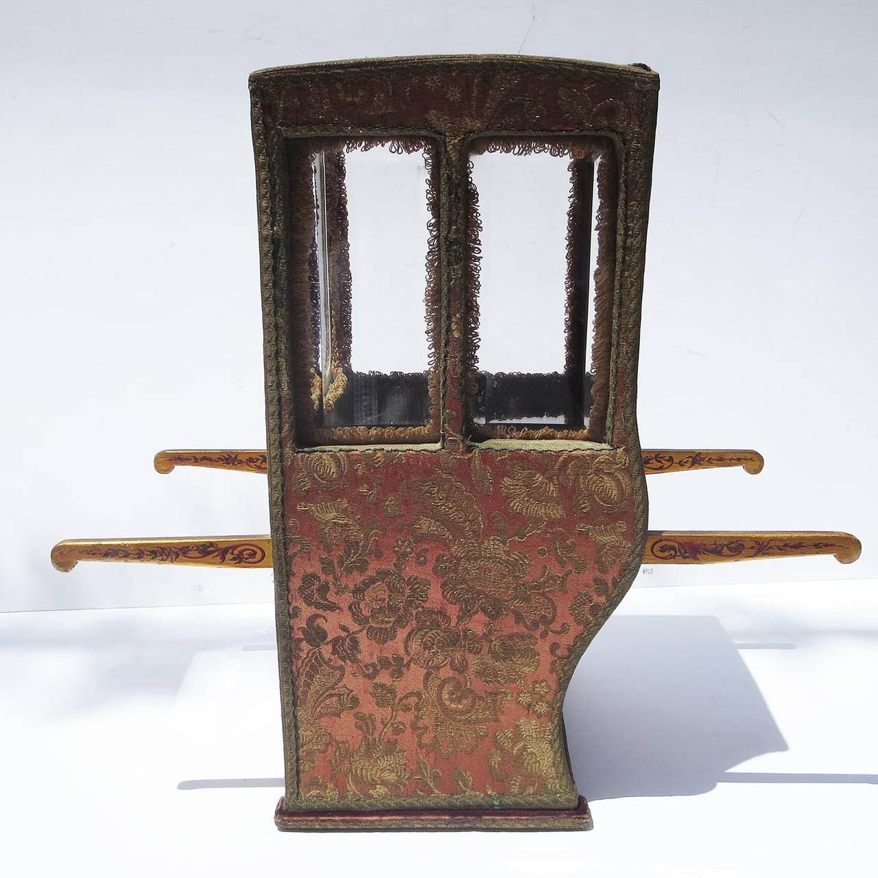 The sedan chair came into use in the 1600s and was the preferred method of transport for the wealthy of Europe. Burly porters lifted the unit off the ground and carried the rich though filthy city streets, protected in their enclosed environment.