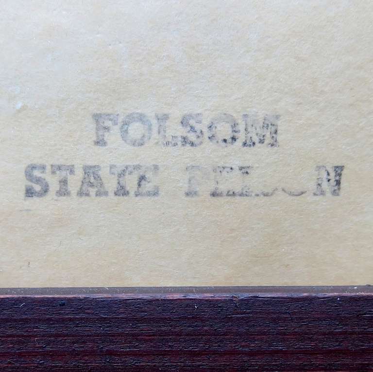 Folsom Prison Mug Shots - Early Twentieth Century 1