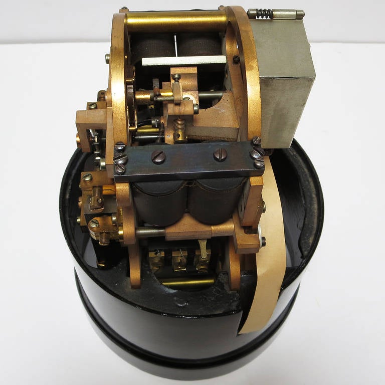Victorian Stock Ticker Tape Machine by Thomas A. Edison