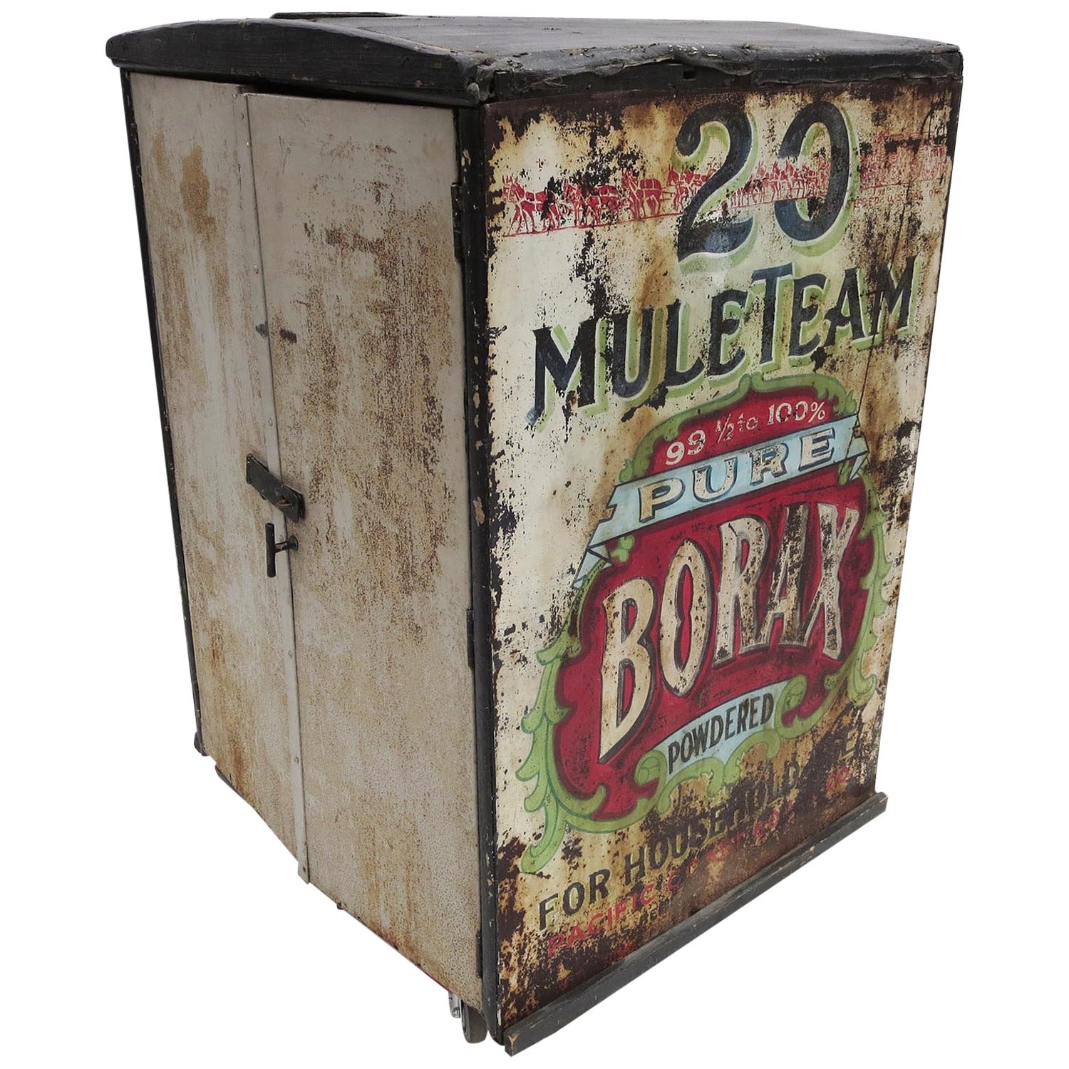 Borax Storage Cabinet from the Estate of Roy Rogers