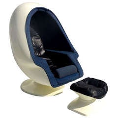 1970's Stereo Egg Chair by Listening Environment