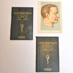 Antique "Mon Docteur" 1901 Anatomy Books